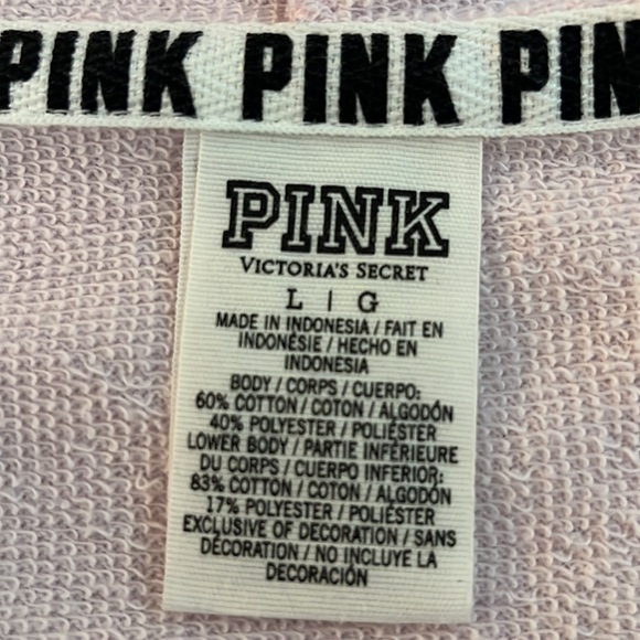 PINK Zip Up Hoodie - Picture 3 of 7